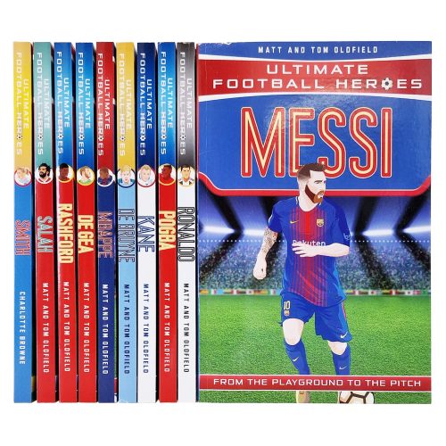 Ultimate Football Heroes Series By Matt & Tom Oldfield: 10 Books Collection Set - Ages 7-12 - Paperback