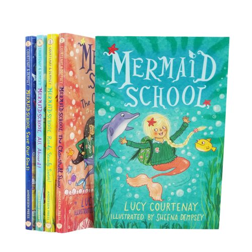 Mermaid School Series By Lucy Courtenay 5 Books Collection Set - Ages 6-9 - Paperback